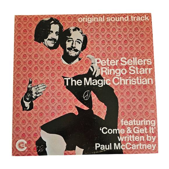 PETER SELLERS & RINGO STARR "Magic Christian (Original Soundtrack)" 1970 LP - Picture 1 of 3